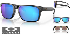 Oakley Holbrook XL Sunglasses - Matte Black Frame/Prizm Sapphire Polarized Lenses