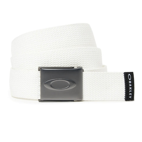 Oakley Men's Ellipse Web Adjustable Belt - White