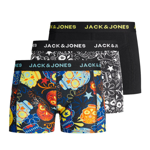Jack & Jones Boxer Brief 3 Pack - Sugar Skull