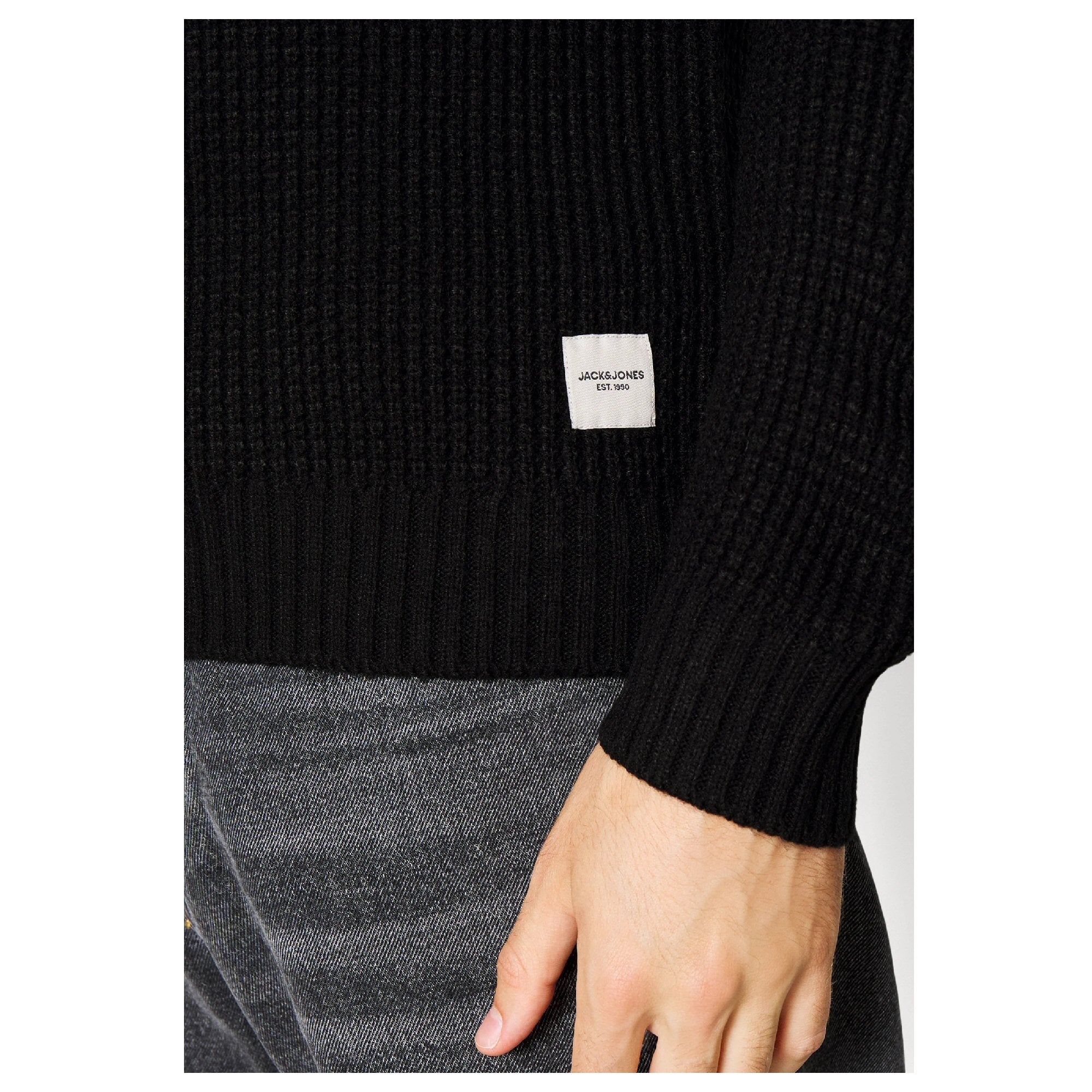 Jack Jones Blucharles Knit Shawl Neck - Maglie Uomo | Nencini Sport