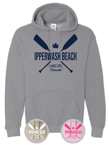 Ontario's West Coast - Ipperwash Beach - Lake Life Hoodie