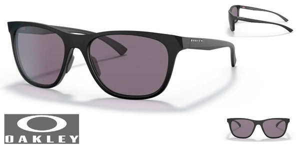 Oakley Leadline Women's Sunglasses - Matte Black Frame/Prizm Grey Lenses