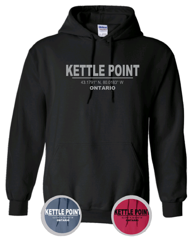 Ontario's West Coast - Kettle Point - Local Coordinates Hoodie