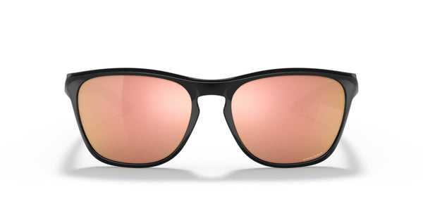 Oakley Manorburn Sunglasses - Polished Black Frame/Prizm Rose Gold Lenses