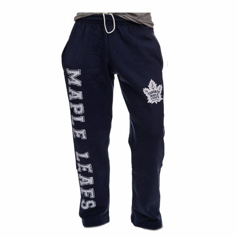 Officially Licensed NHL Men's Fleece Sweatpants - Toronto Maple Leafs