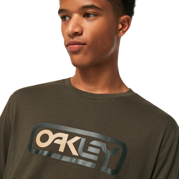 Oakley Men's Locked In B1B Long Sleeve Tee - New Dark Brush