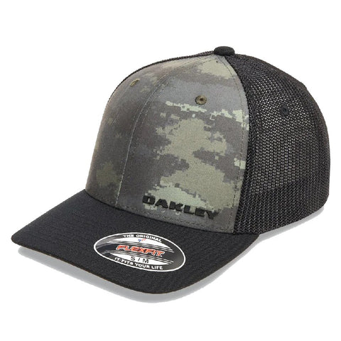 Oakley Trucker Cap - Green Brush Camo