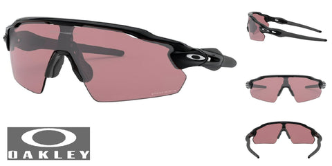 Oakley Radar EV Pitch Sunglasses - Polished Black Frame/Prizm Dark Golf Lenses