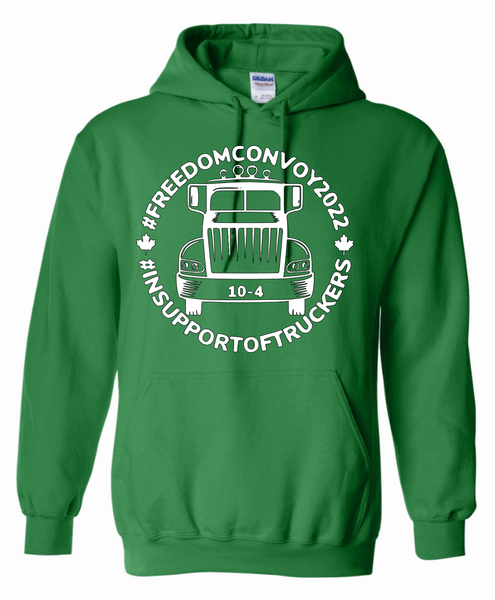 Canadian Patriot In Support of Truckers Freedom Convoy 2022 Hoodie