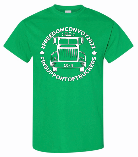 Canadian Patriot In Support of Truckers Freedom Convoy 2022 T-Shirt