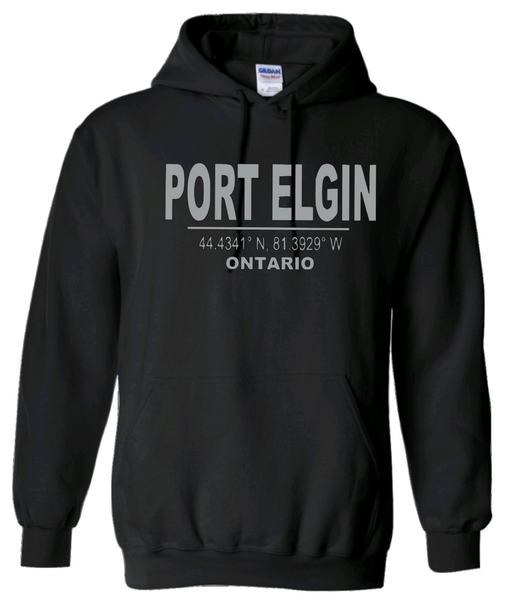 Ontario's West Coast - Port Elgin - Local Coordinates Hoodie