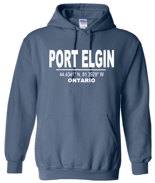 Ontario's West Coast - Port Elgin - Local Coordinates Hoodie