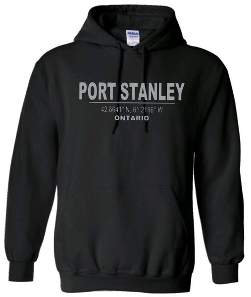 Ontario's West Coast - Port Stanley - Local Coordinates Hoodie