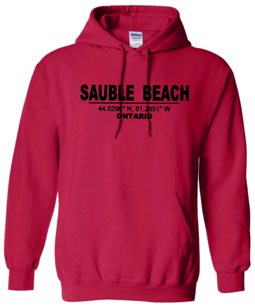 Ontario's West Coast - Sauble Beach - Local Coordinates Hoodie
