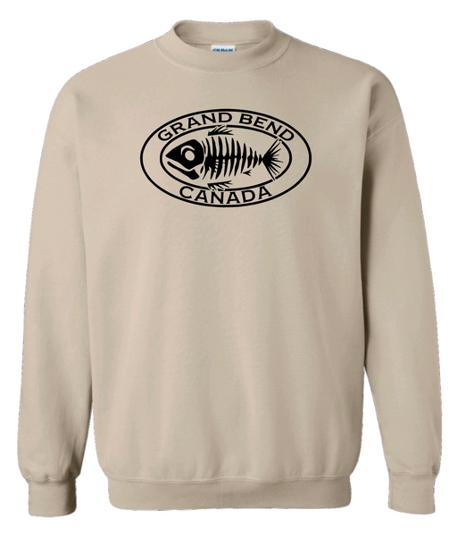 Ontario's West Coast - Grand Bend - Fish Bones Crewneck Sweater