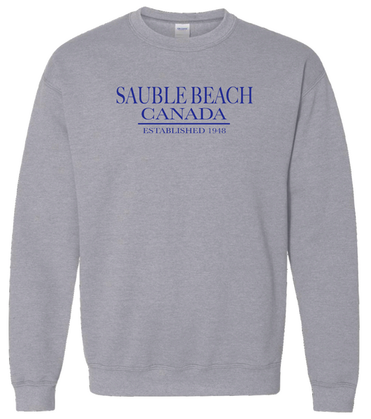 Ontario's West Coast - Sauble Beach - Minimalist Crewneck Sweater