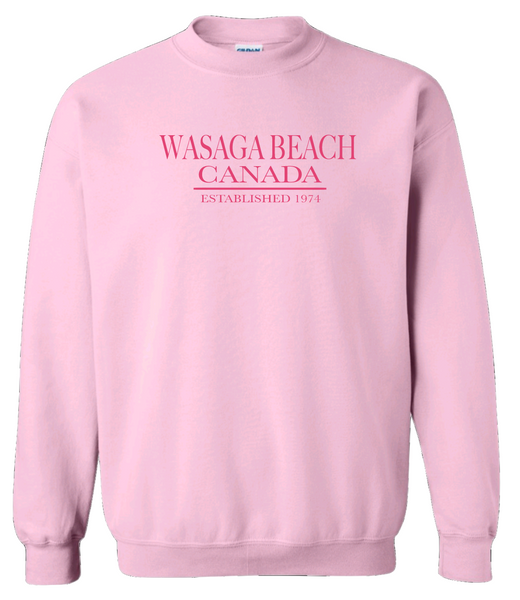 Ontario's West Coast - Wasaga Beach - Minimalist Crewneck Sweater