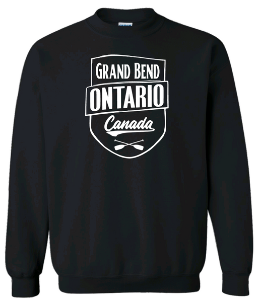 Ontario's West Coast - Grand Bend - Crossed Paddles Crewneck Sweater