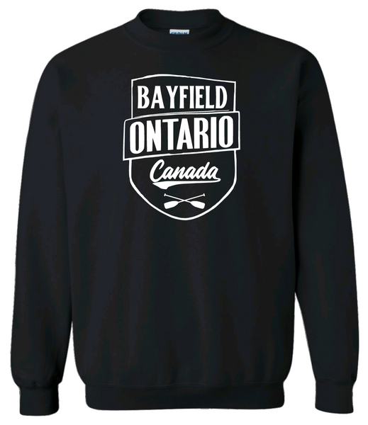Ontario's West Coast - Bayfield - Crossed Paddles Crewneck Sweater