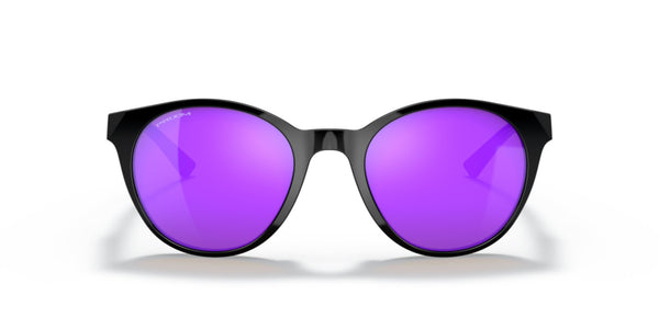 Oakley Spindrift Women's Sunglasses - Polished Black Frame/Prizm Violet Lenses