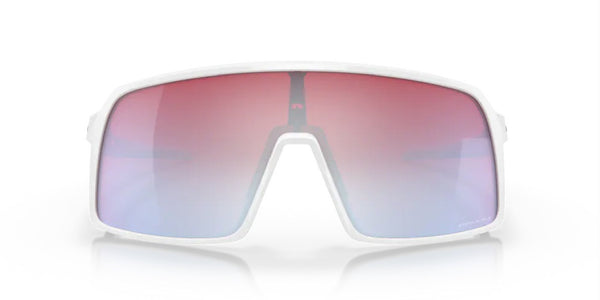 Oakley Sutro Sunglasses - Polished White Frame/Prizm Snow Sapphire Lenses