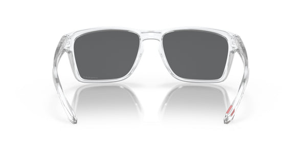 Oakley Sylas Sunglasses - Polished Clear Frame/Prizm Black Lenses