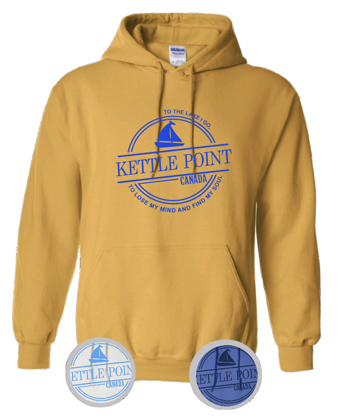 Ontario's West Coast - Kettle Point - To The Lake I Go Hoodie