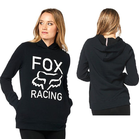 Fox Racing Established Women's Pullover Fleece Hoodie - Black