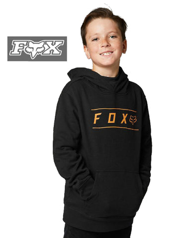 Fox Racing Youth Pinnacle Pullover Fleece Hoodie - Black
