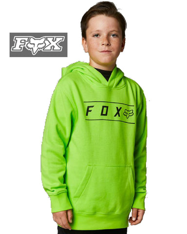 Fox Racing Youth Pinnacle Pullover Fleece Hoodie - Yellow